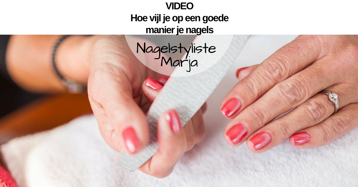 Adelaide kapok scherp VIDEO: Hoe vijl je op een goede manier je nagels - A Beautiful Nail